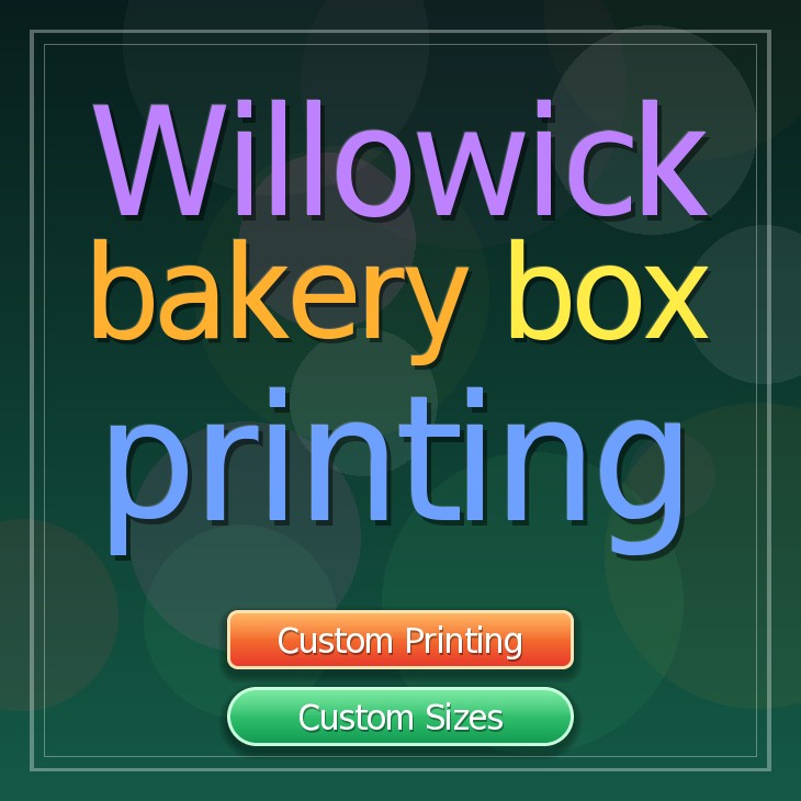 Willowick bakery box printing
