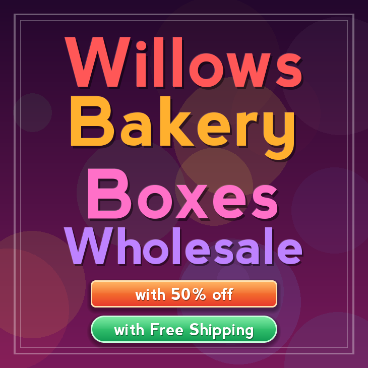 Willows bakery boxes