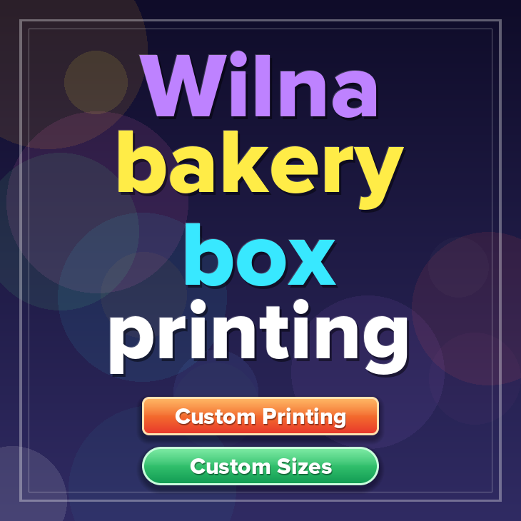 Wilna bakery box printing