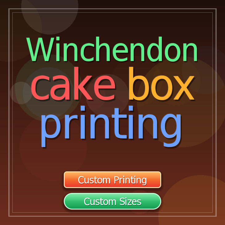 Winchendon cake box printing