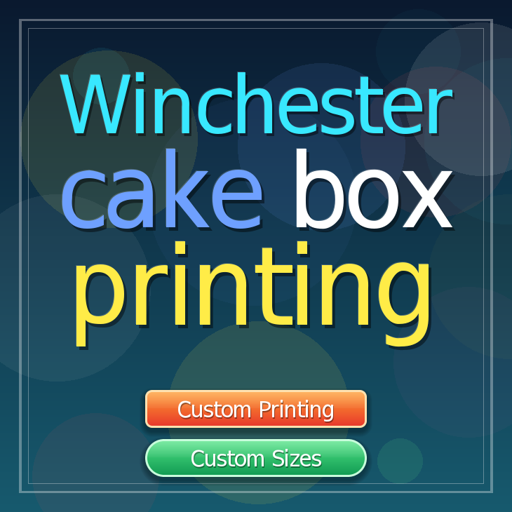 Winchester cake box printing