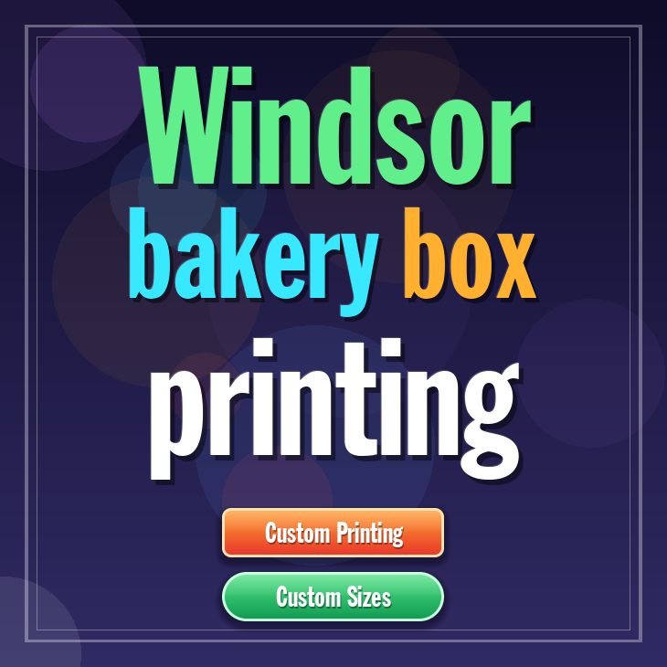 Windsor bakery box printing