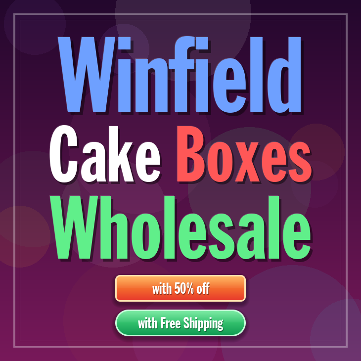 Winfield cake boxes