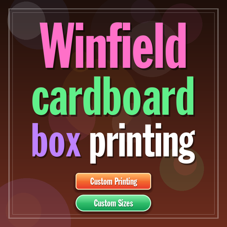 Winfield cardboard box printing