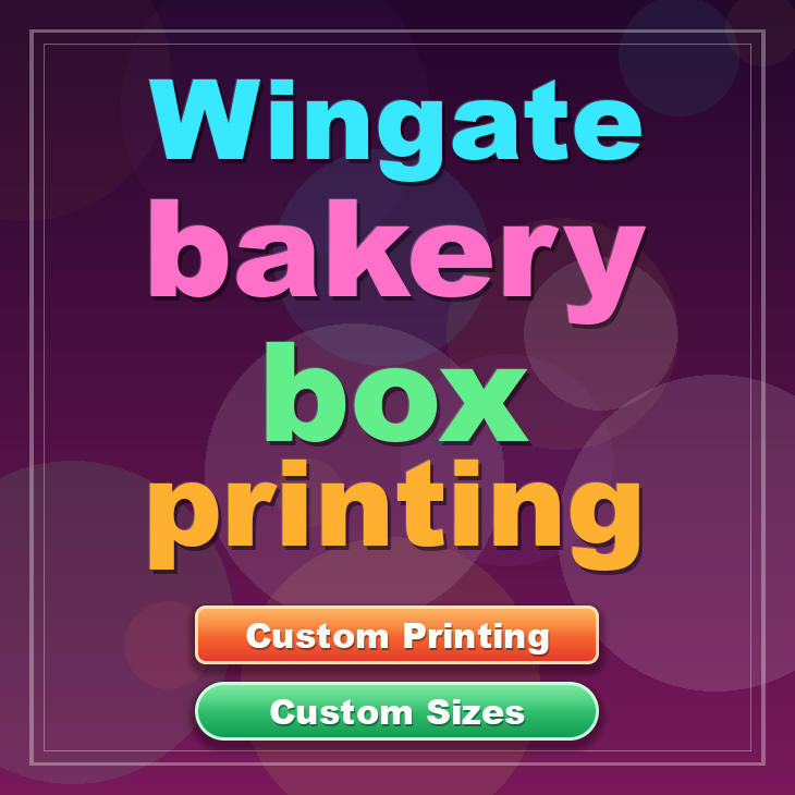 Wingate bakery box printing