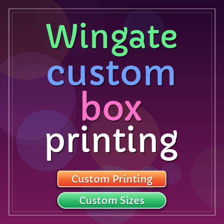 Wingate custom box printing