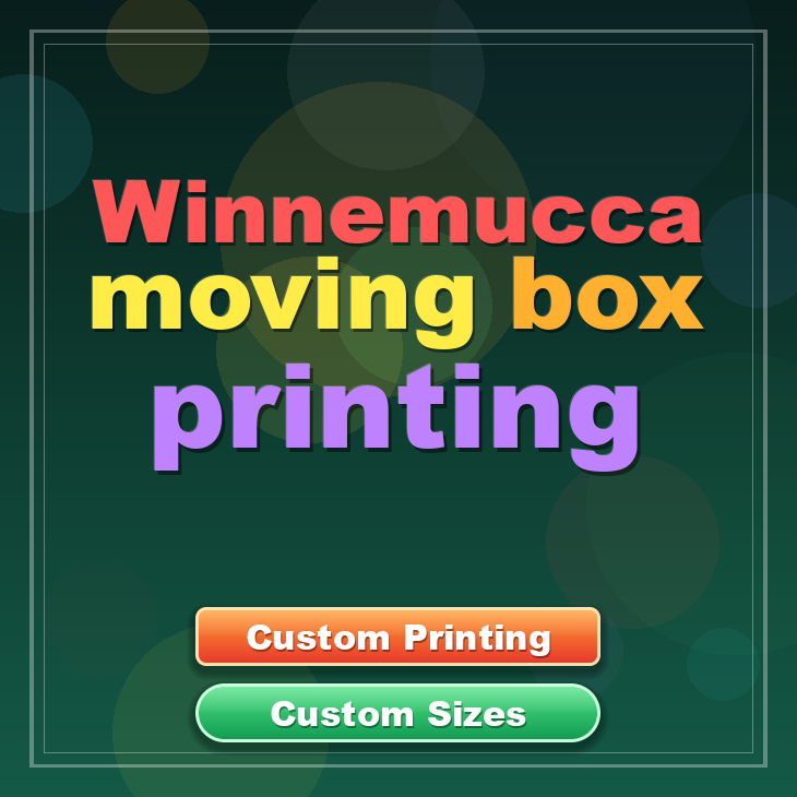Winnemucca moving box printing