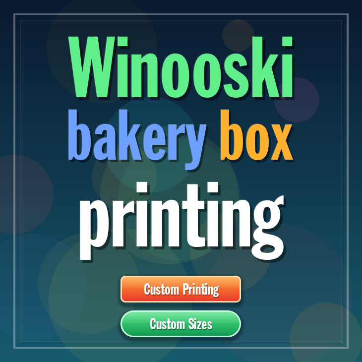 Winooski bakery box printing