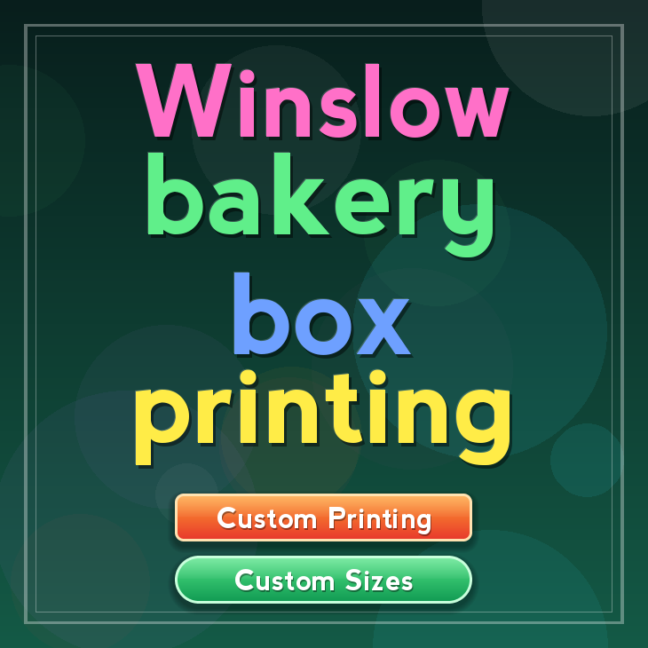 Winslow bakery box printing