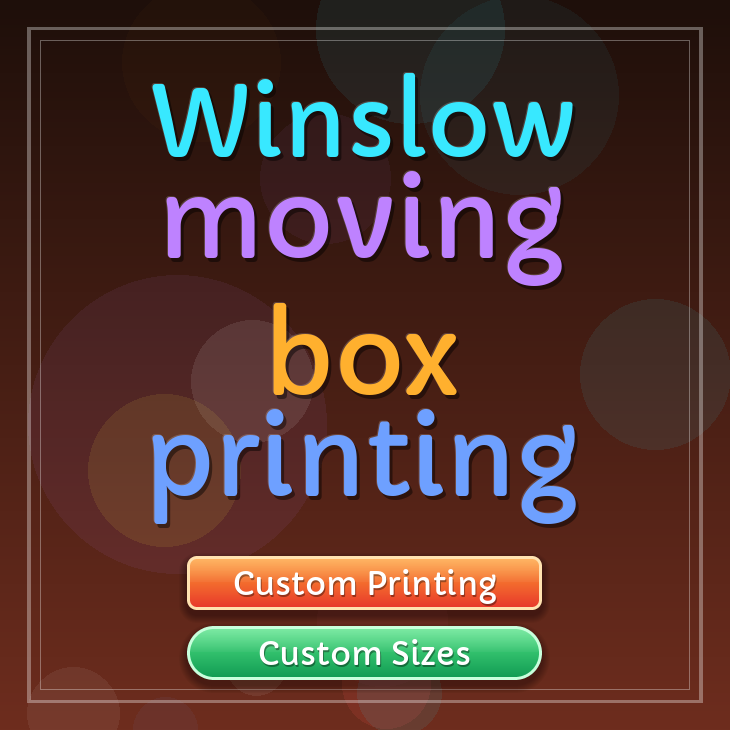 Winslow moving box printing
