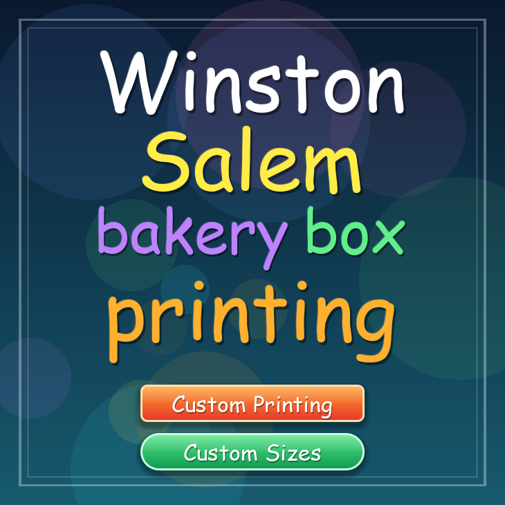 Winston Salem bakery box printing