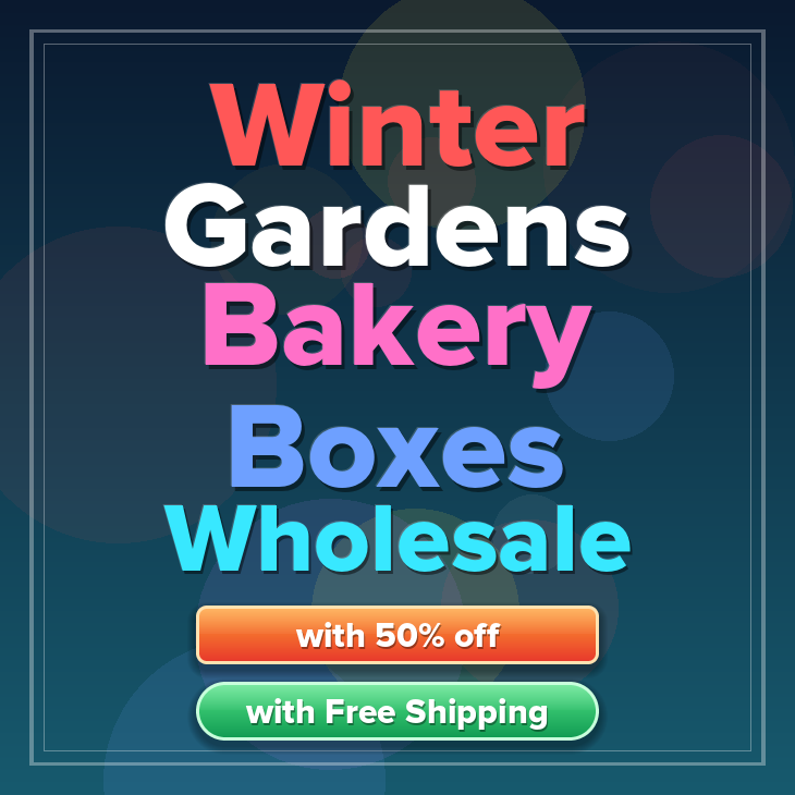 Winter Gardens bakery boxes