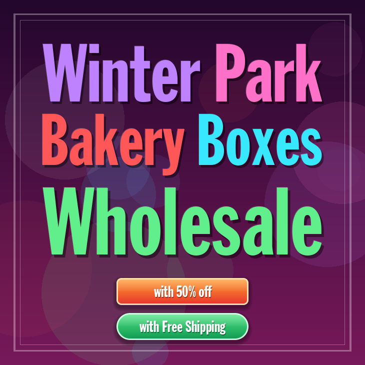 Winter Park bakery boxes