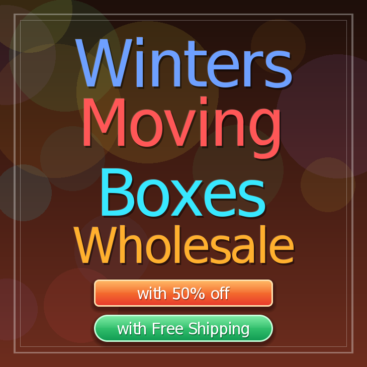 Winters moving boxes