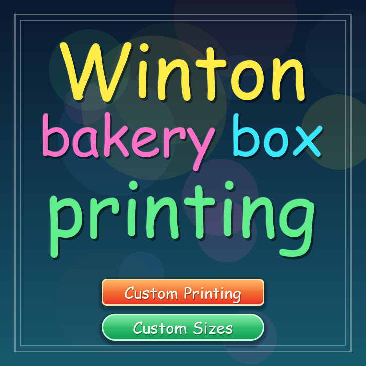 Winton bakery box printing