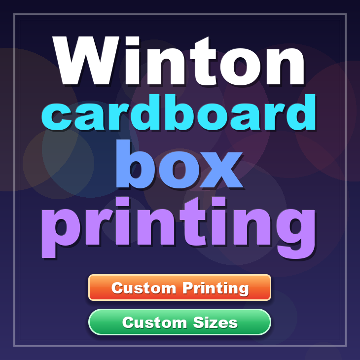 Winton cardboard box printing