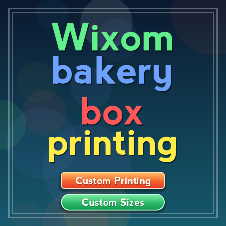 Wixom bakery box printing