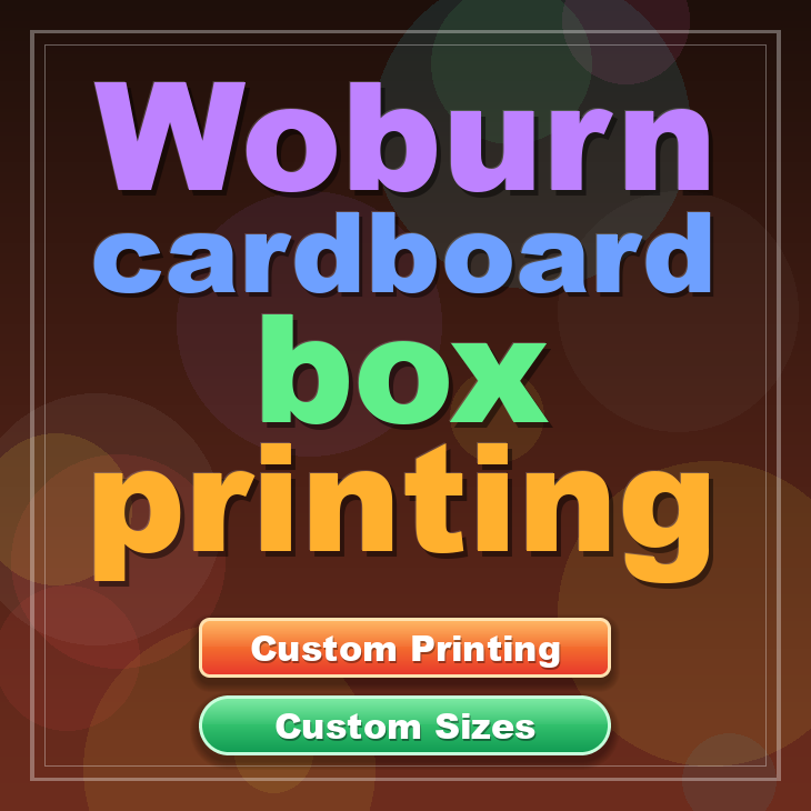 Woburn cardboard box printing