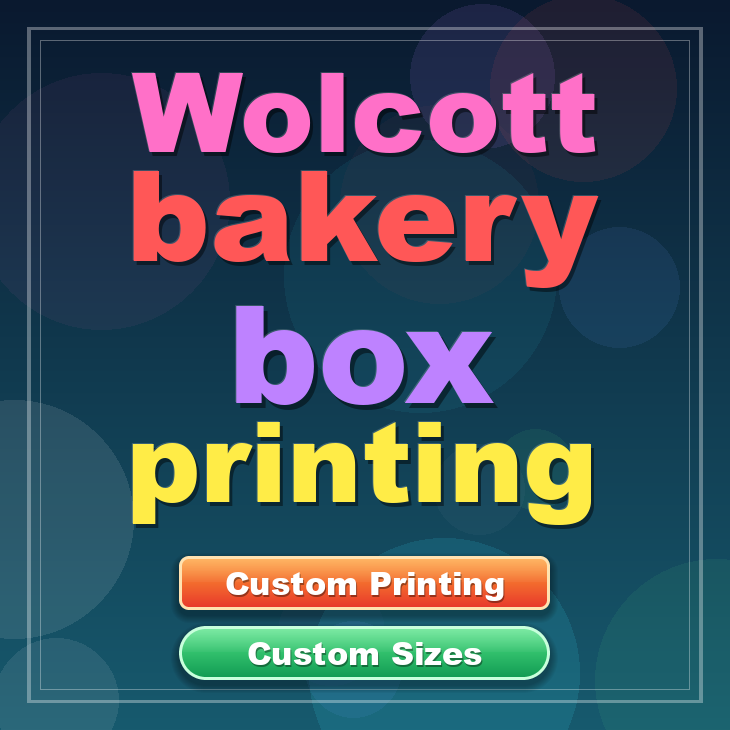 Wolcott bakery box printing