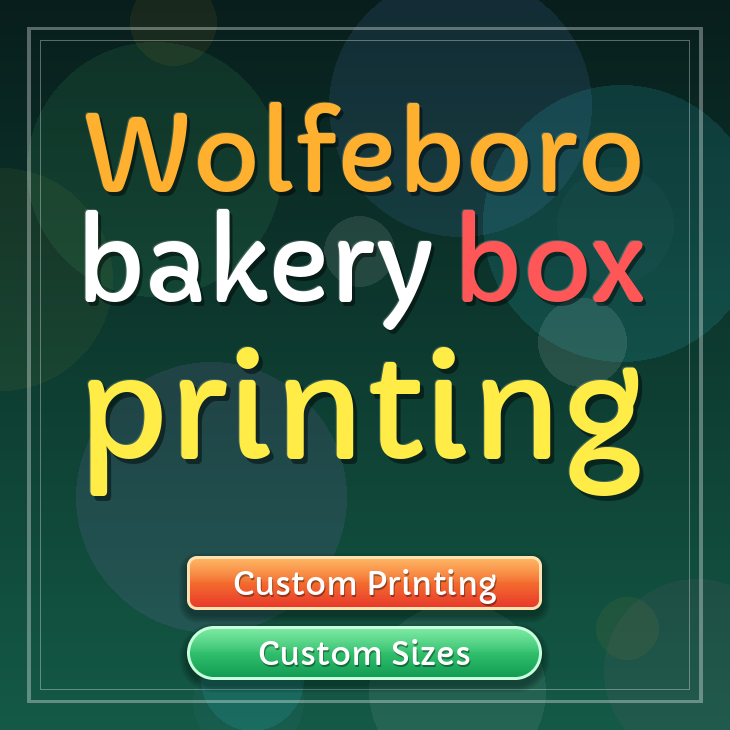Wolfeboro bakery box printing