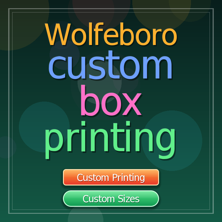 Wolfeboro custom box printing