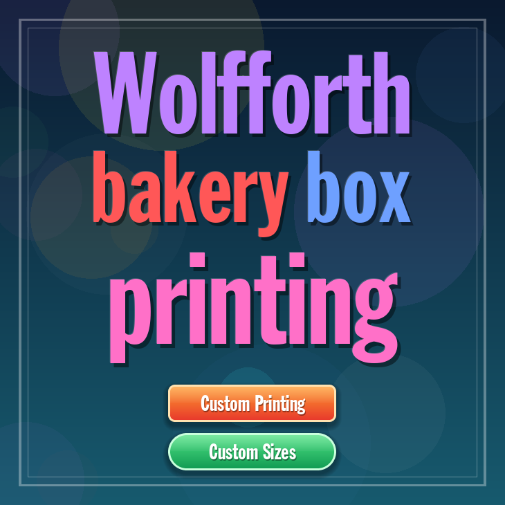 Wolfforth bakery box printing