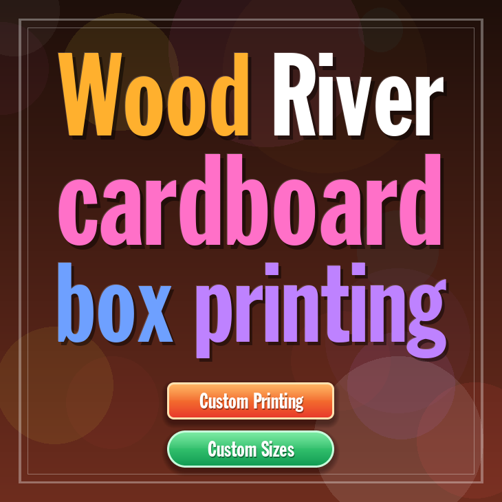 Wood River cardboard box printing