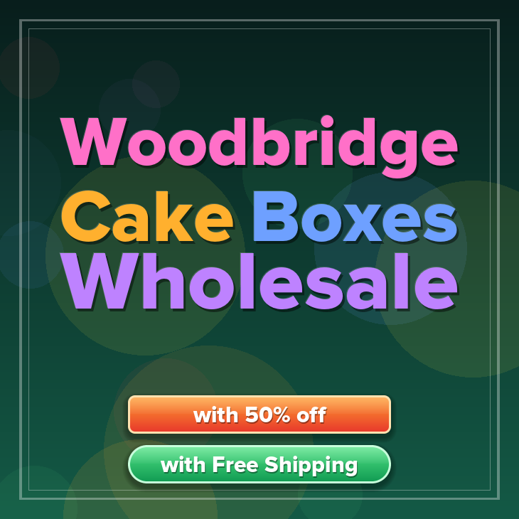 Woodbridge cake boxes