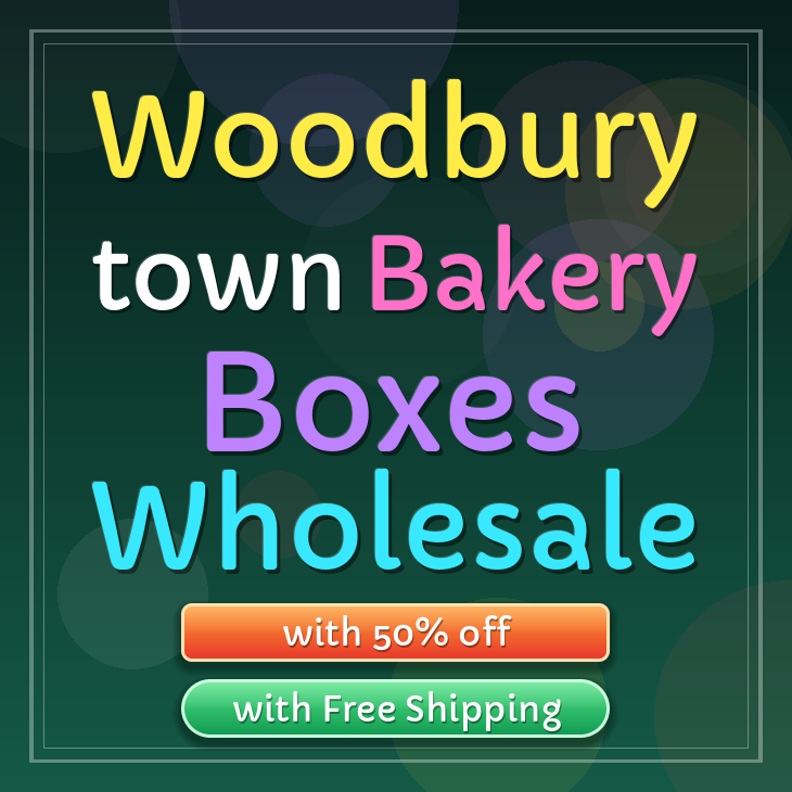Woodbury Town bakery boxes