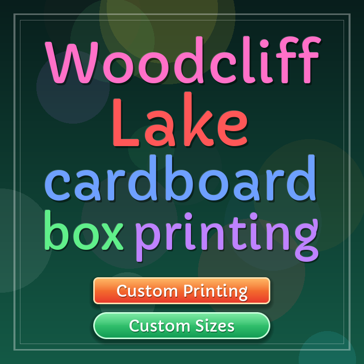 Woodcliff Lake cardboard box printing
