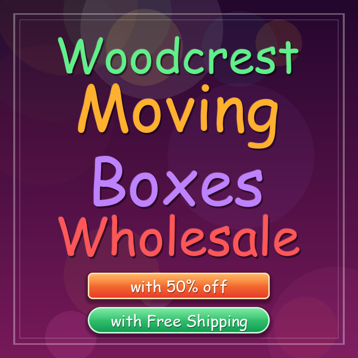 Woodcrest moving boxes