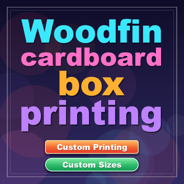Woodfin cardboard box printing