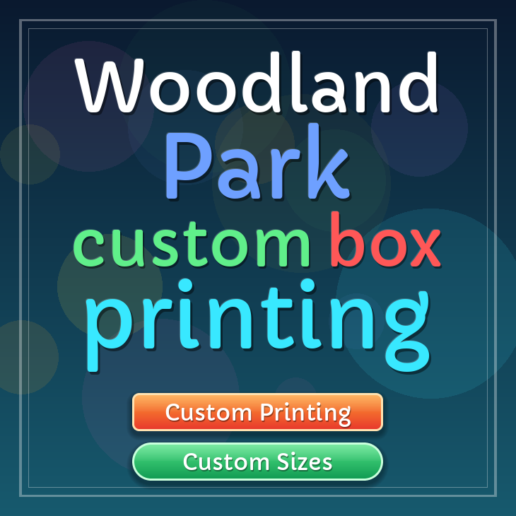 Woodland Park custom box printing