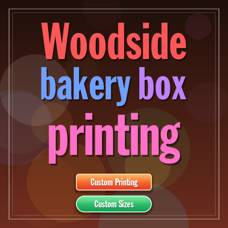 Woodside bakery box printing