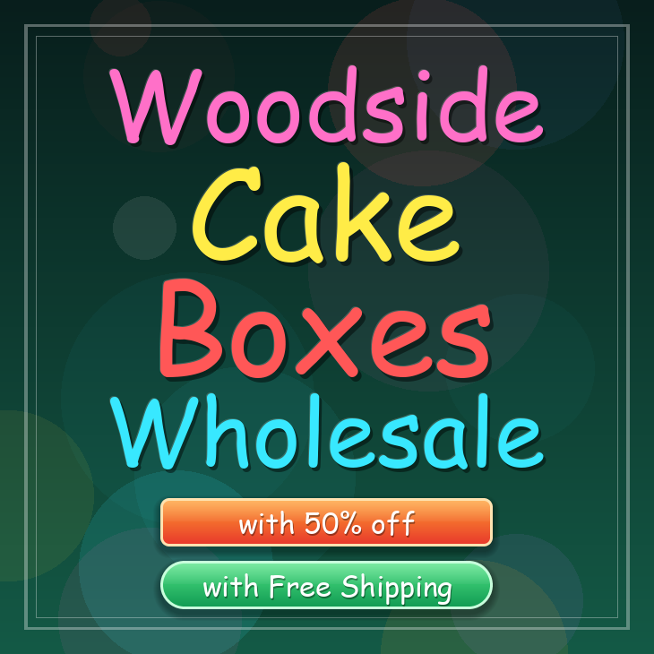 Woodside cake boxes