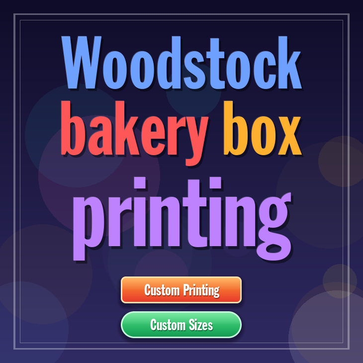 Woodstock bakery box printing