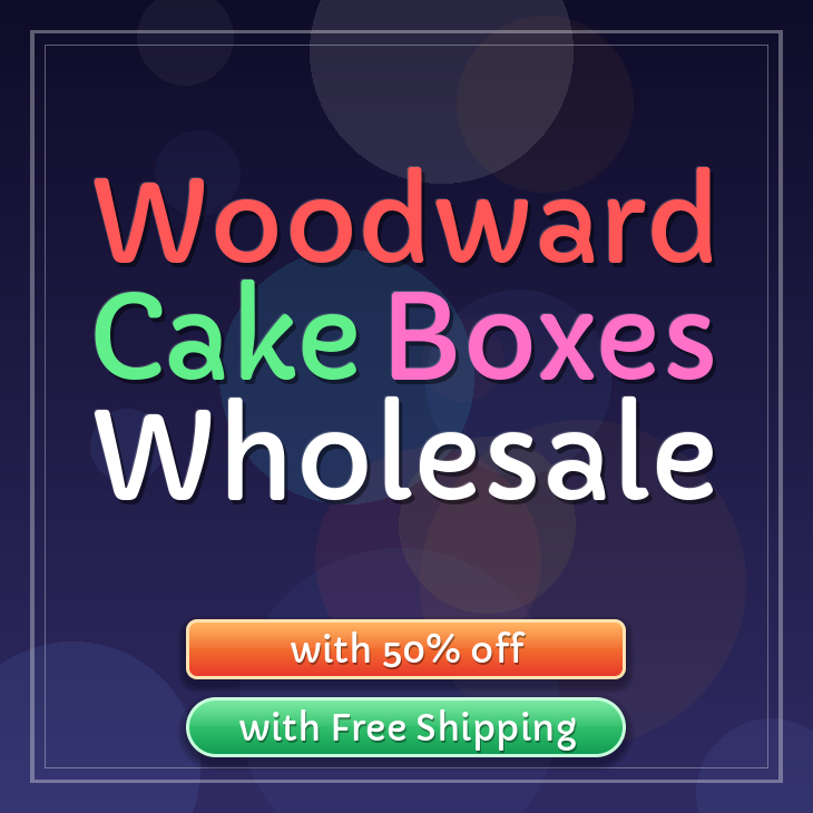 Woodward cake boxes