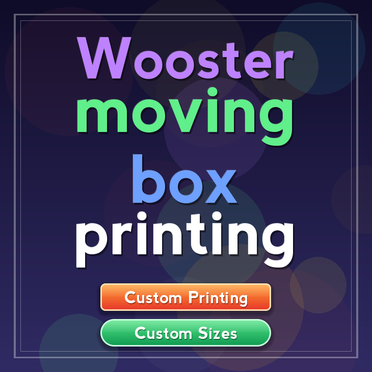 Wooster moving box printing