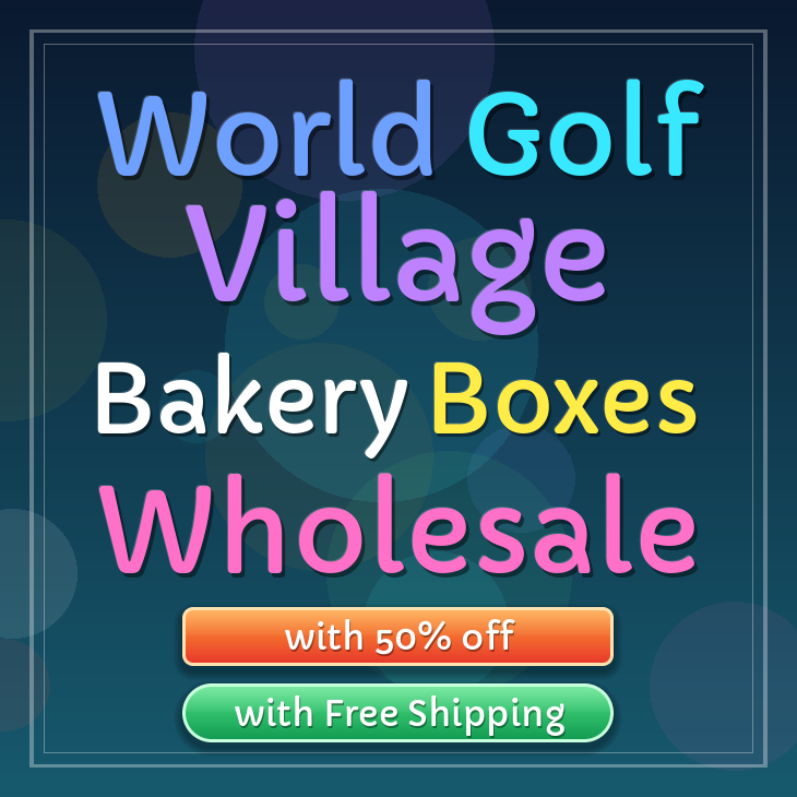 World Golf Village bakery boxes