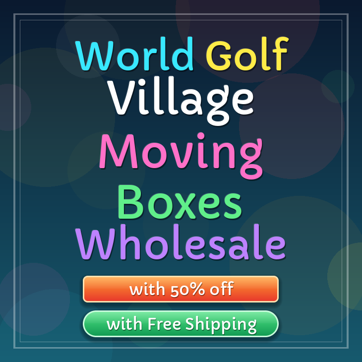 World Golf Village moving boxes