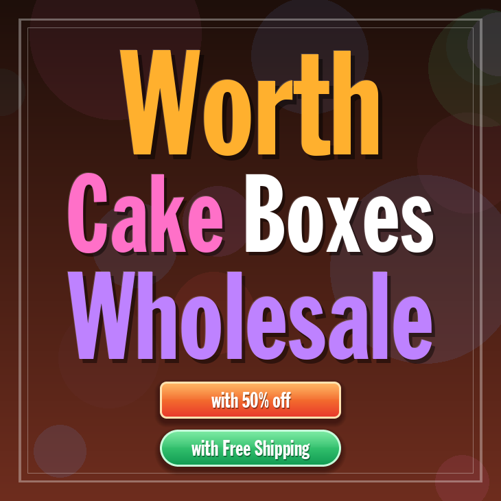 Worth cake boxes