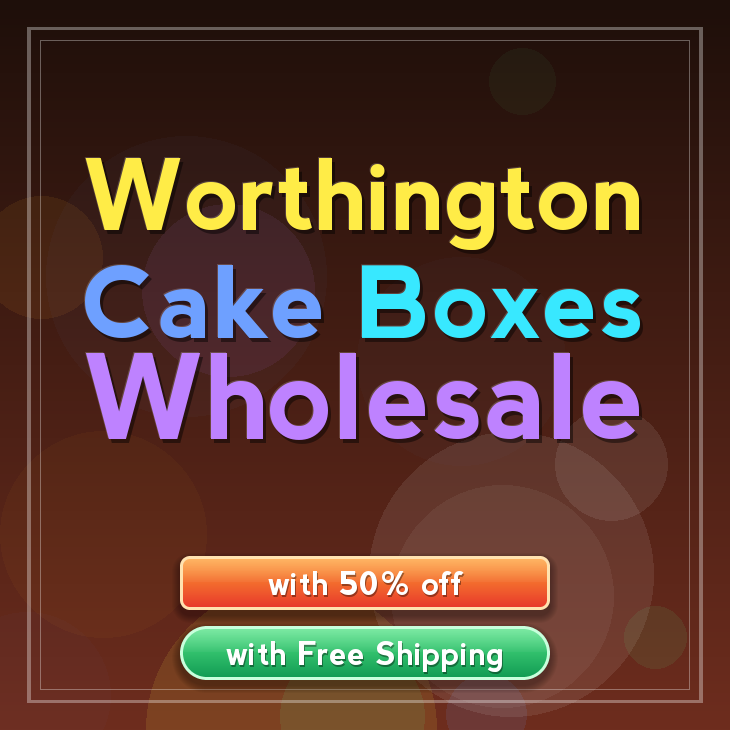 Worthington cake boxes