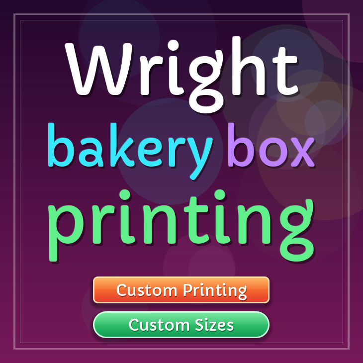 Wright bakery box printing