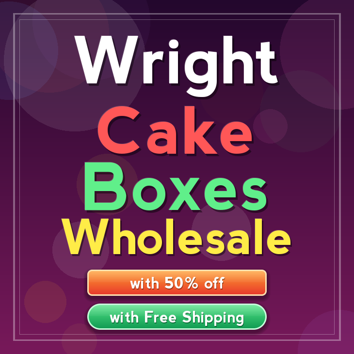 Wright cake boxes