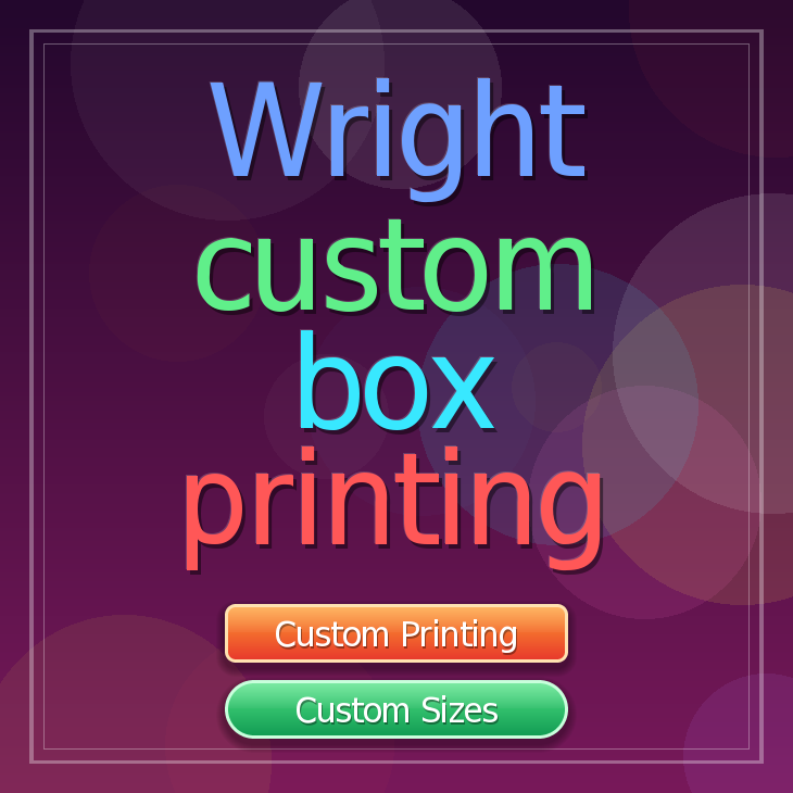 Wright custom box printing
