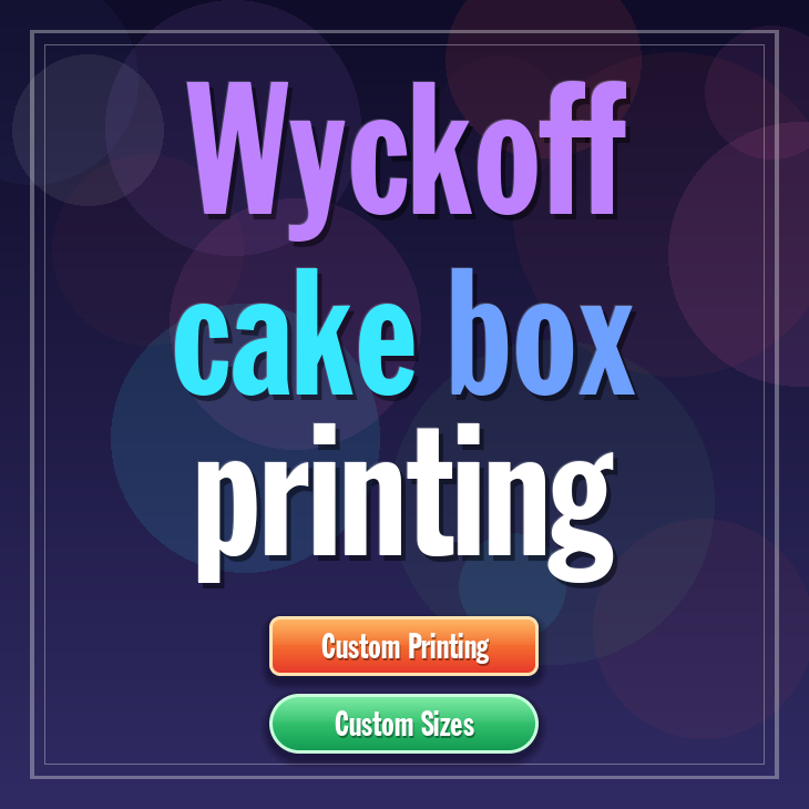 Wyckoff cake box printing