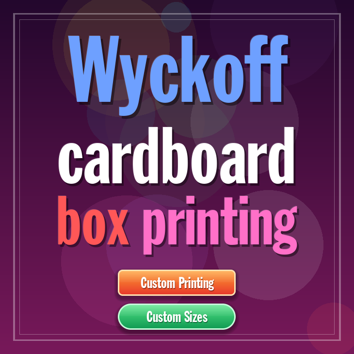 Wyckoff cardboard box printing