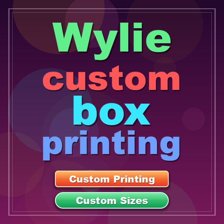 Wylie custom box printing