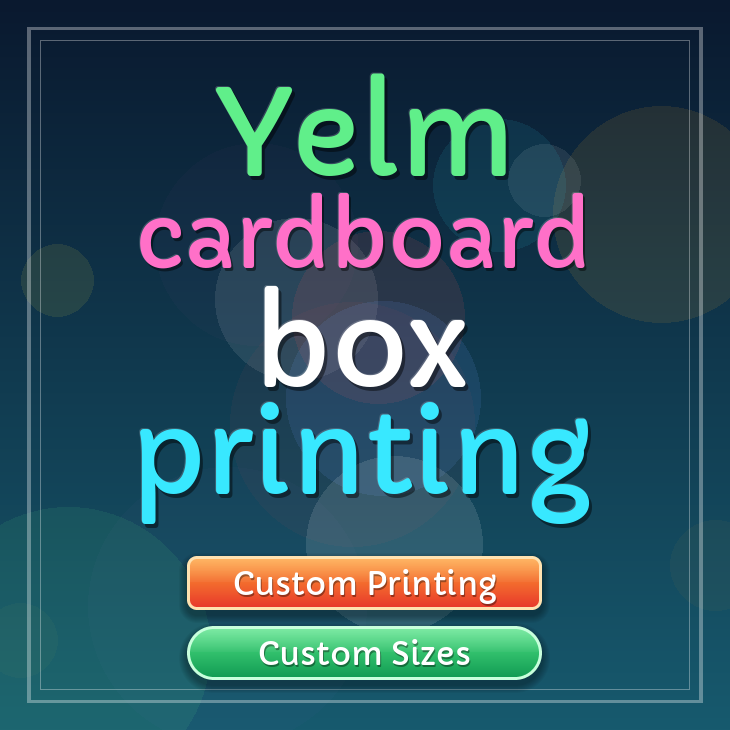 Yelm cardboard box printing