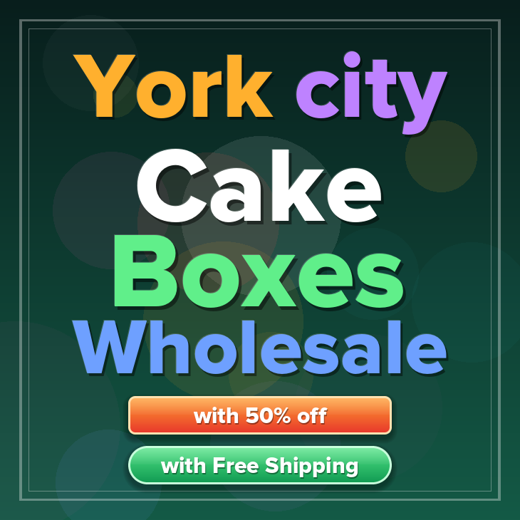 York City cake boxes